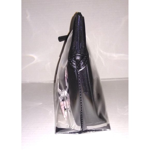 COPY - Tahari Set of 3 Cosmetics Bags - Gingham Floral NWT - Picture 3 of 7